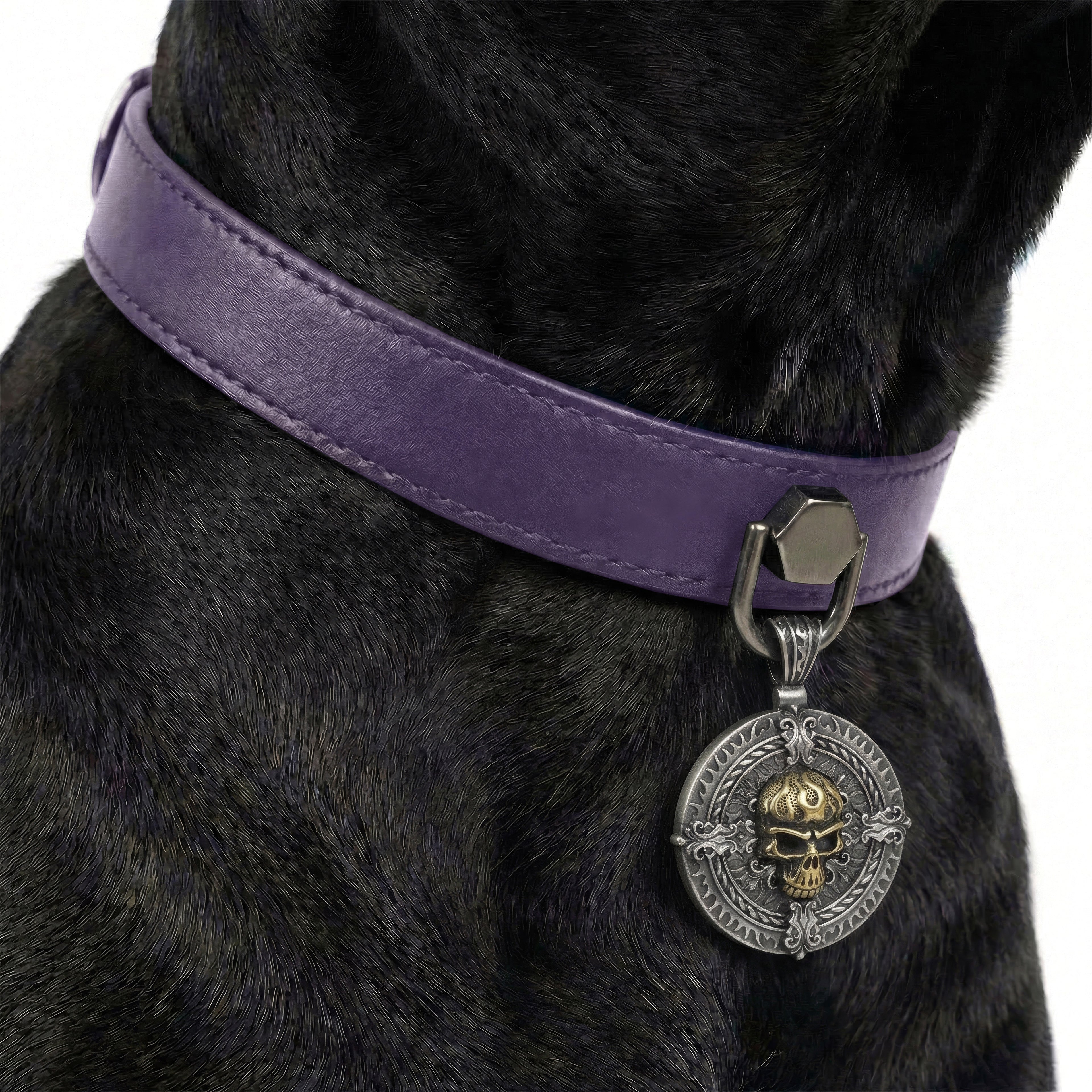 Preview - Purple Golden Skull